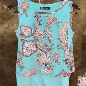 New York and Company sleeveless dress top.